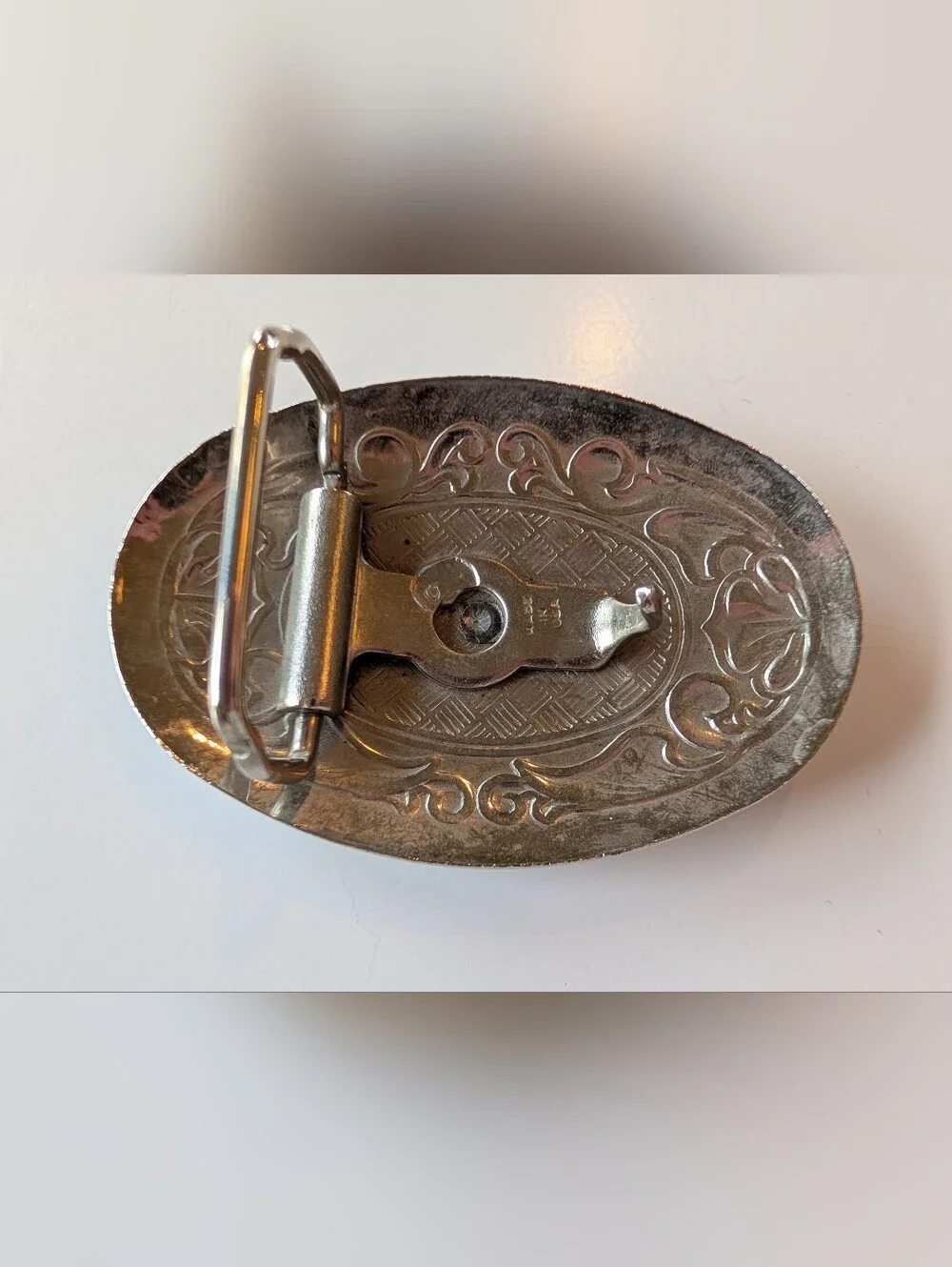 Vintage Horse Western Silver Tone Belt BUCKLE *no Belt* Made In USA